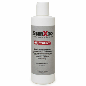 SUN X 30 SUNSCREEN LOTION, SPF 30+, 8OZ BOTTLE, 1-BOTTLE by Coretex Products