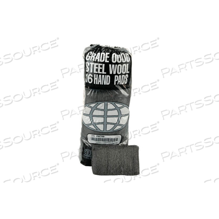 GLOBAL MATERIAL TECHNOLOGIES #2 VERY COARSE STEEL WOOL PAD, 192 PADS - 117005 by Lagasse GLOBAL MATERIAL TECHNOLOGIES #2 VERY COARSE STEEL WOOL PAD, 192 PADS - 117005 by Lagasse