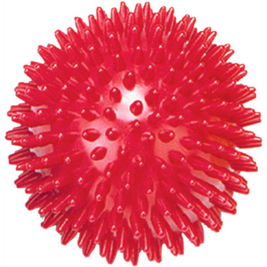 CANDO MASSAGE BALL, 9 CM (3.6"), RED, 1 DOZEN by Fabrication Enterprises