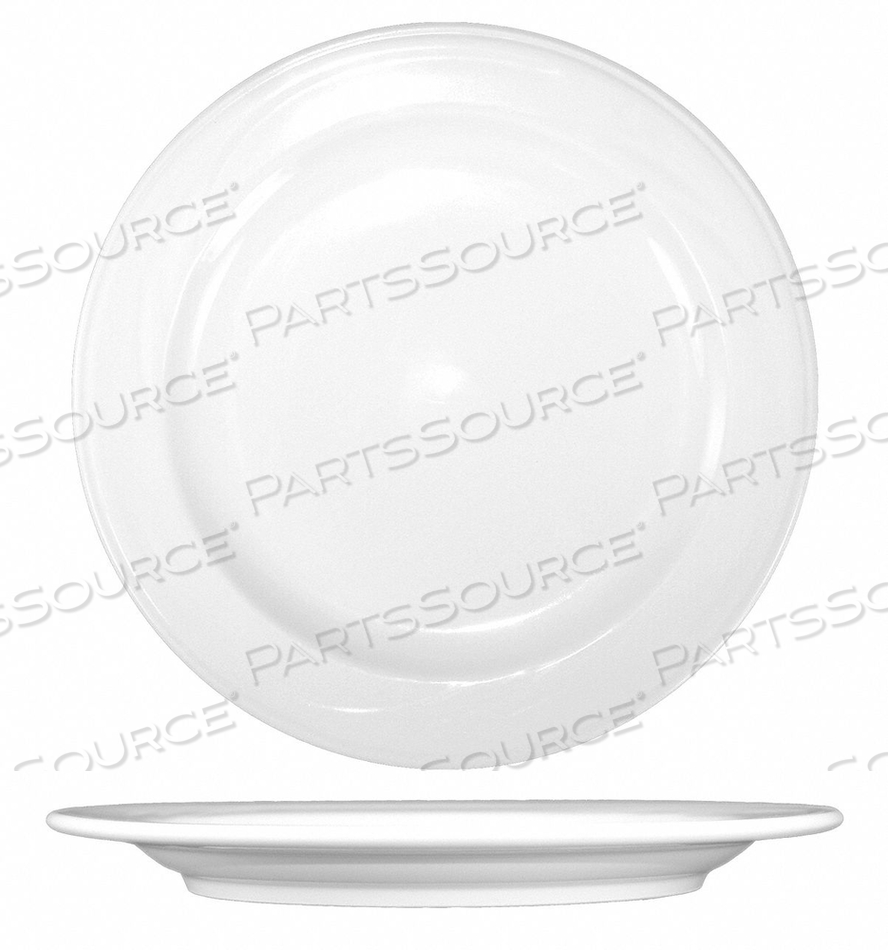 PLATE 11-3/4 DIA BRIGHT WHITE PK12 by ITI PLATE 11-3/4 DIA BRIGHT WHITE PK12 by ITI