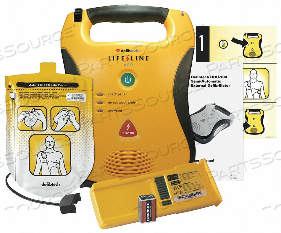 LIFELINE AED WITH RX SEMI-AUTOMATIC by Defibtech LIFELINE AED WITH RX SEMI-AUTOMATIC by Defibtech