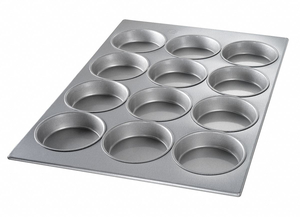 MINI CAKE MUFFIN PAN 12 MOULDS by Chicago Metallic