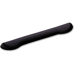 SOFT SKIN GEL WRIST REST, NON-SKID BACK, BLACK by Compucessory