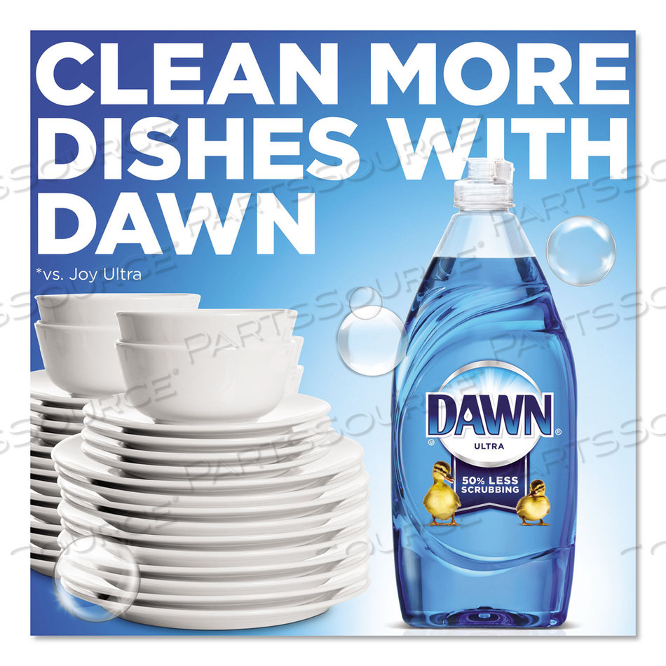 ULTRA LIQUID DISH DETERGENT, DAWN ORIGINAL, 7 OZ BOTTLE, 18/CARTON 