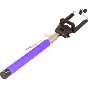 URBAN FACTORY UNIVERSAL WIRED MONOPOD, 9.25" TO 41.34" HEIGHT, PURPLE by Ingram Micro Inc.