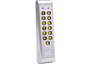 ACCESS KEYPAD MULLION 1-5/7 IN W SILVER by Linear