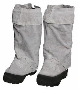 WELDERS LEATHER LEGGINGS XL SAF-T-WRAP by Guard Line