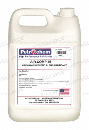 COMPRESSOR OIL 1 GAL JUG 15 SAE GRADE by Petrochem