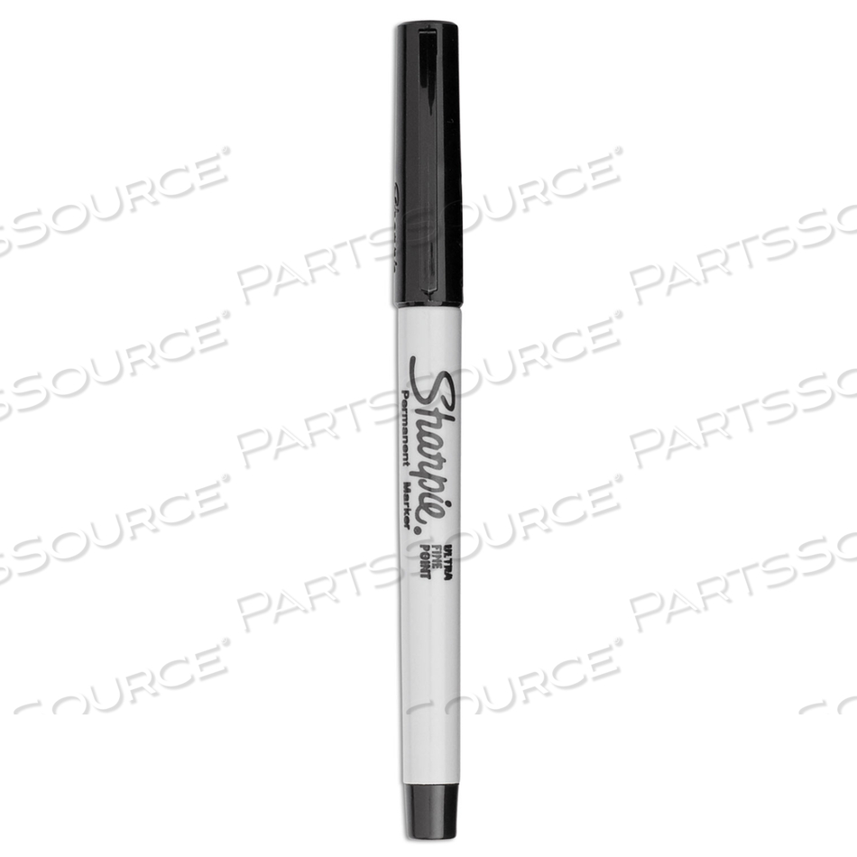 ULTRA FINE TIP PERMANENT MARKER, EXTRA-FINE NEEDLE TIP, BLACK by Sharpie