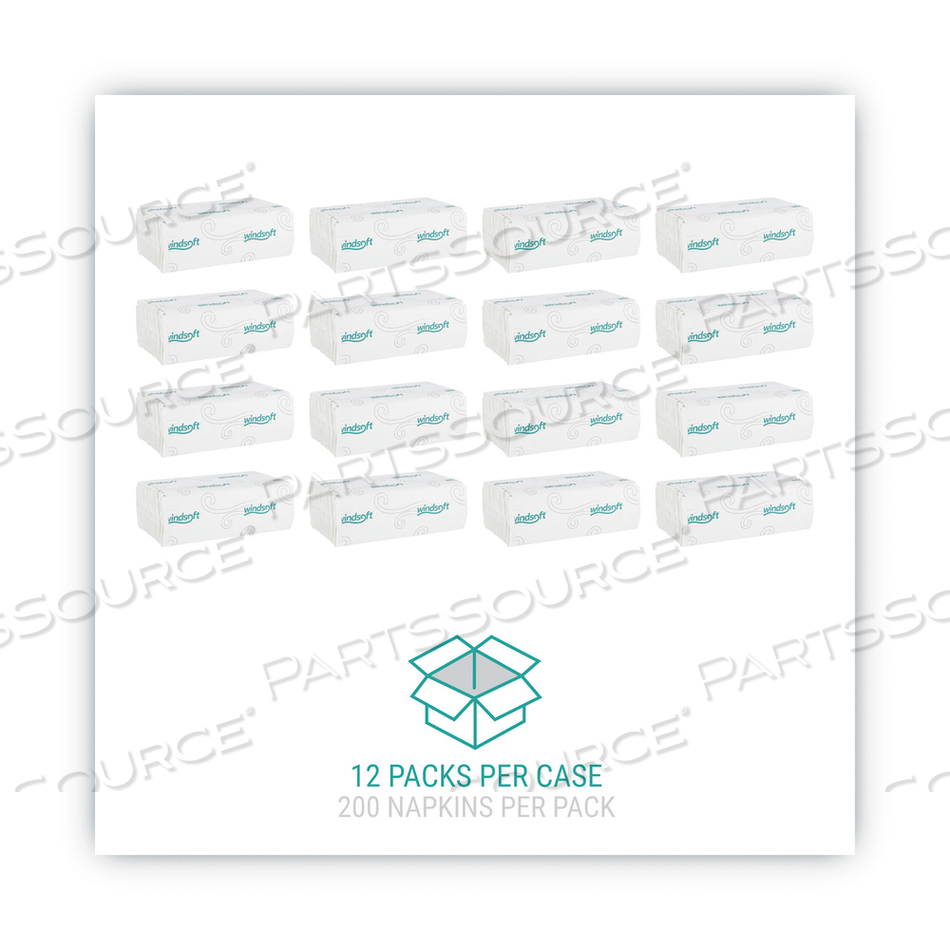 C-FOLD PAPER TOWELS, 1 PLY, 10.2 X 13.25, WHITE by Windsoft C-FOLD PAPER TOWELS, 1 PLY, 10.2 X 13.25, WHITE by Windsoft