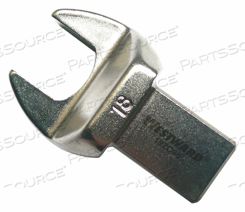 TORQUE WRENCH HEAD OPEN END 18MM by Westward TORQUE WRENCH HEAD OPEN END 18MM by Westward