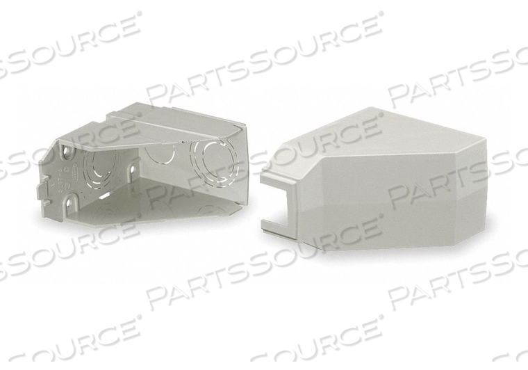 CEILING ADAPTER WHITE PVC LAN-TRAK by Hubbell Incorporated, Wiring Device-Kellums CEILING ADAPTER WHITE PVC LAN-TRAK by Hubbell Incorporated, Wiring Device-Kellums