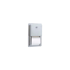CLASSICSERIES RECESSED MULTI-ROLL TISSUE DISPENSER by Bobrick Washroom Equipment, Inc CLASSICSERIES RECESSED MULTI-ROLL TISSUE DISPENSER by Bobrick Washroom Equipment, Inc