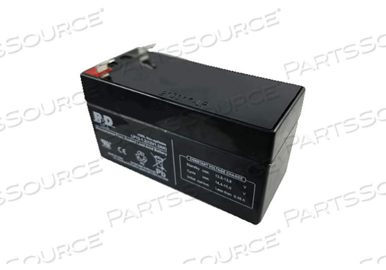 SLAA12-1.3F DURACELL ULTRA 12V 1.3AH AGM SLA BATTERY WITH F1 TERMINALS 