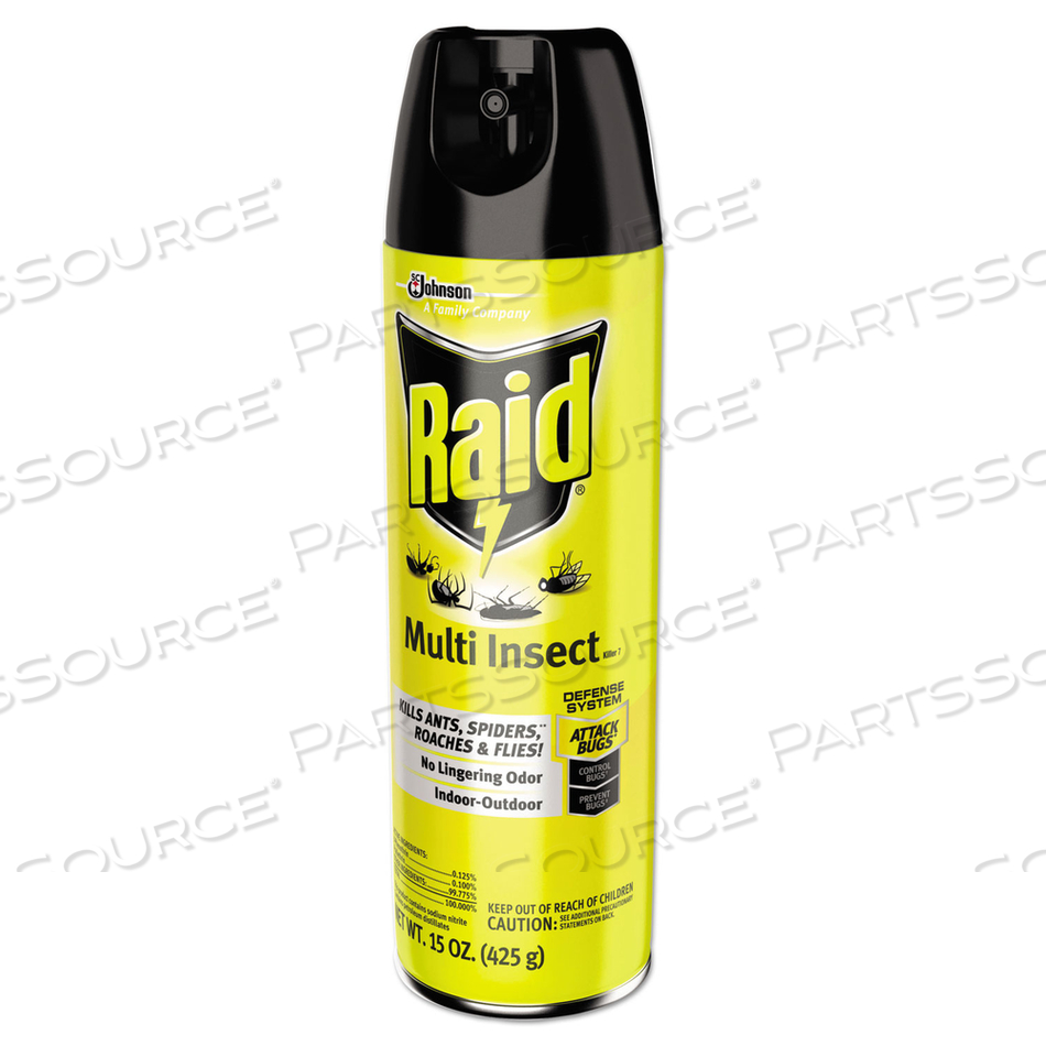 MULTI INSECT KILLER, 15 OZ AEROSOL SPRAY by Raid