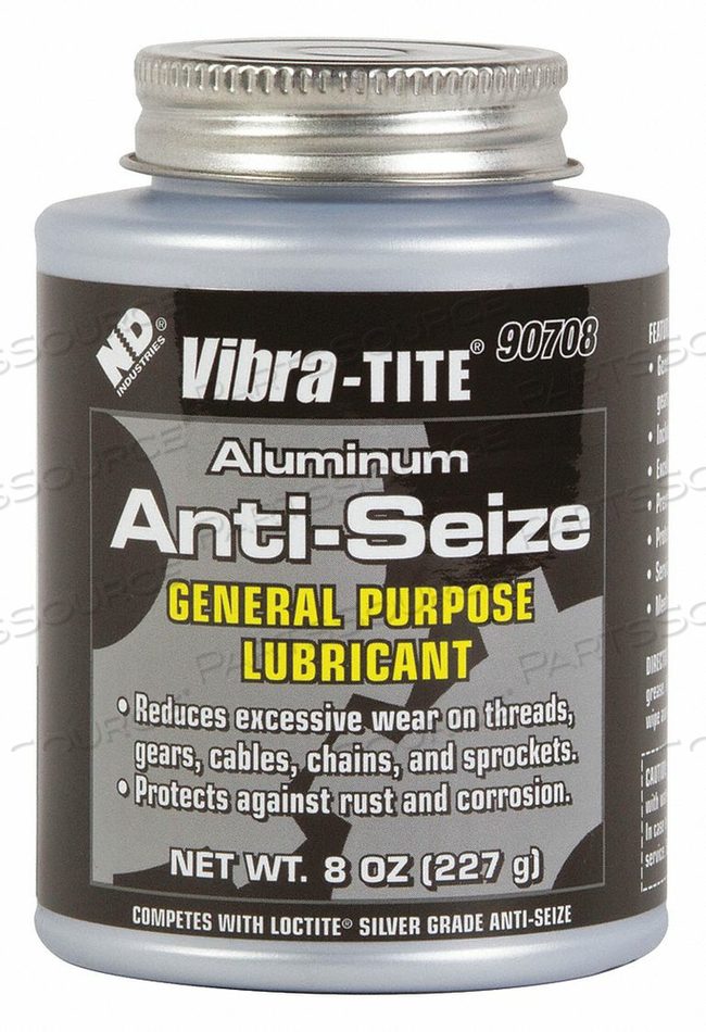 ANTI SEIZE COMPOUND JAR 8 OZ. SILVER by Vibra-Tite ANTI SEIZE COMPOUND JAR 8 OZ. SILVER by Vibra-Tite