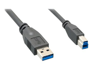 AXIOM, USB CABLE, USB TYPE A (M) TO USB TYPE B (M), USB 3.0, 6 FT by Axiom
