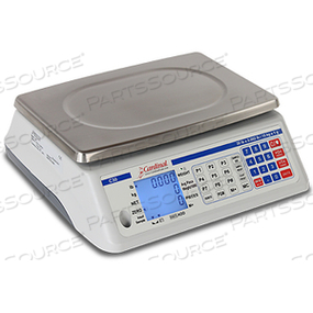 COUNTING SCALE, ELECTRONIC, EVEN SEGMENT, BACKLIT BLUE LCD 6 DIGITS by Detecto Scale / Cardinal Scale COUNTING SCALE, ELECTRONIC, EVEN SEGMENT, BACKLIT BLUE LCD 6 DIGITS by Detecto Scale / Cardinal Scale