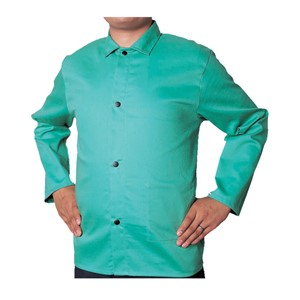 33-6630XL ALLIANCE COOL FR COTTON JACKET,GREEN,XL,30" SLEEVES by Weldas