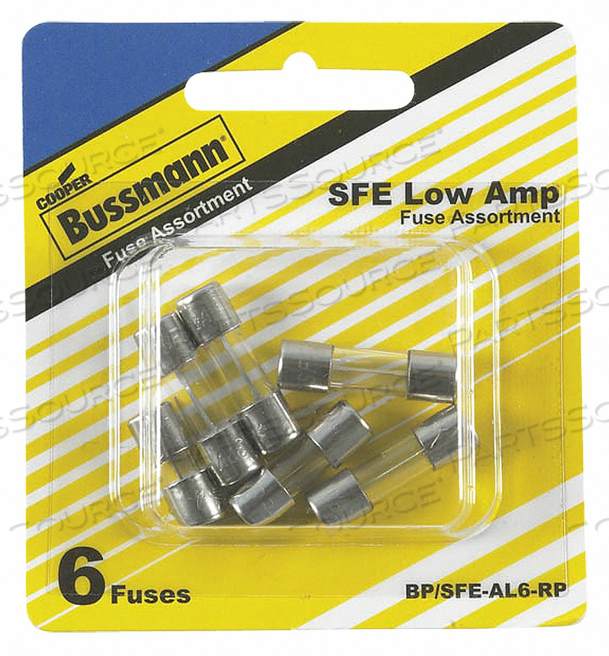 AUTOMOTIVE FUSE KIT 6 SFE 4 TO 9A by Cooper Bussmann AUTOMOTIVE FUSE KIT 6 SFE 4 TO 9A by Cooper Bussmann