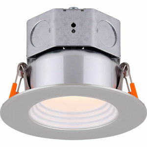 3" ROUND LED BAFFLE RECESS DOWN LIGHT, 6W, 120V, 3000K, NICKEL by AMAX Lighting 3" ROUND LED BAFFLE RECESS DOWN LIGHT, 6W, 120V, 3000K, NICKEL by AMAX Lighting