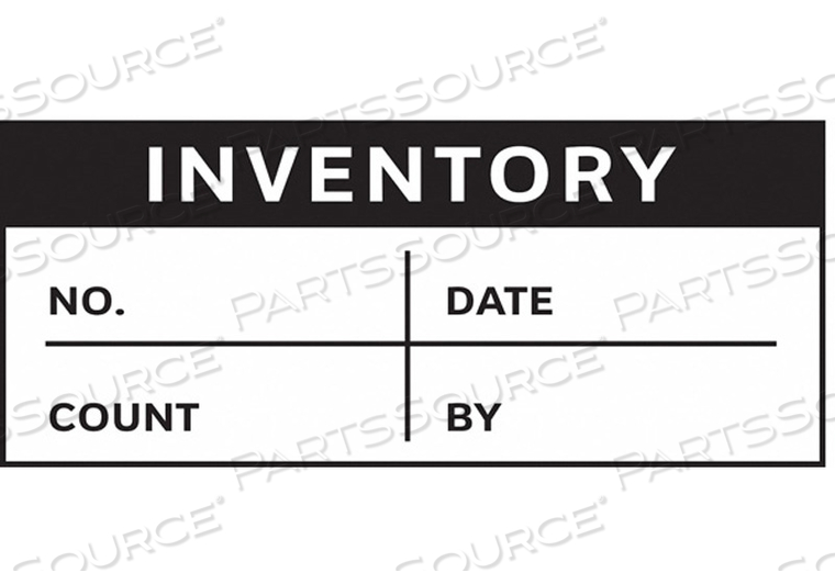 INSPECTION LABEL ENGLISH INVENTORY PK350 by Strance, Inc.