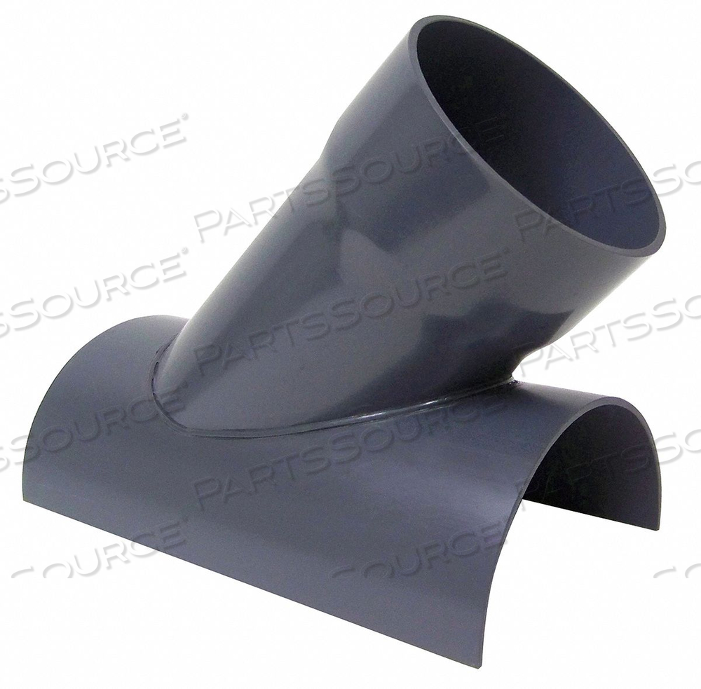 45 DEGREE WYE BRANCH 10 X 8 DUCT SIZE by Plastic Supply & Manufacturing Co., Inc. 45 DEGREE WYE BRANCH 10 X 8 DUCT SIZE by Plastic Supply & Manufacturing Co., Inc.