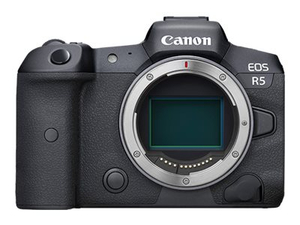 EOS R5, DIGITAL CAMERA, MIRRORLESS, 45 MP, FULL FRAME, 8K / 30 FPS, 4.3X OPTICAL ZOOM RF 24-105MM F4 L IS USM LENS, WI-FI, BLUETOOTH by Canon (Consumer Electronics)