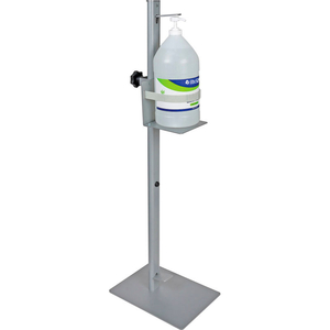 FOOT OPERATED HAND SANITIZER DISPENSER, FOR USE WITH GALLON BOTTLES W/ PUMP by Testrite Instrument Co. Inc. FOOT OPERATED HAND SANITIZER DISPENSER, FOR USE WITH GALLON BOTTLES W/ PUMP by Testrite Instrument Co. Inc.