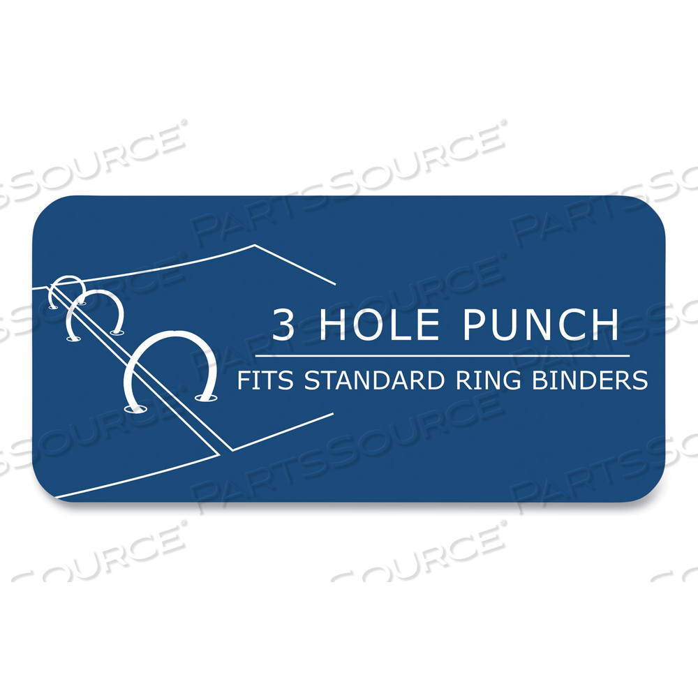 NOTEBOOK FILLER PAPER, 3-HOLE, 8 X 10.5, WIDE/LEGAL RULE by Roaring Spring Paper Products