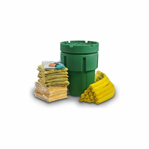 65 GALLON CHEMICAL ECO FRIENDLY SPILL KIT by Evolution Sorbent Product