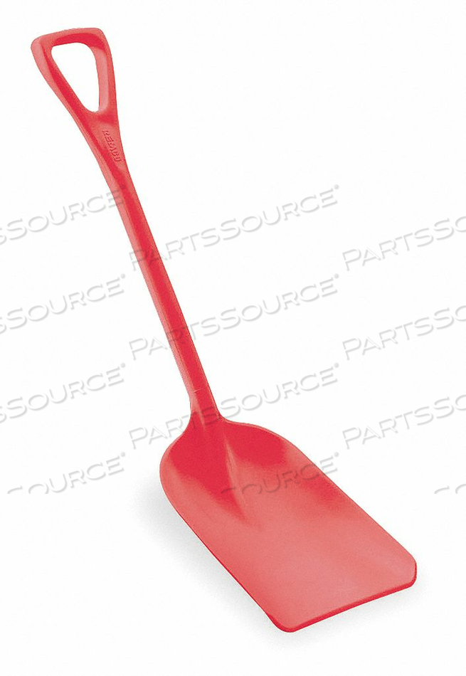 F9120 HYGIENIC SHOVEL RED 11 X 14 IN 38 IN L by Remco