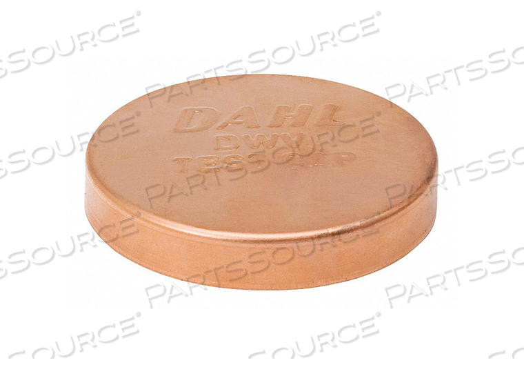 DWV TEST CAP WROT COPPER 1/2 TUBE CXC by Mueller Industries