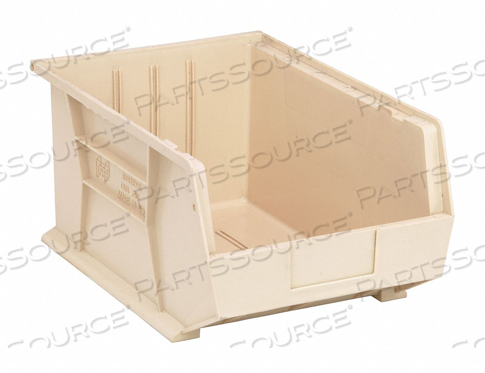F0608 HANG/STACK BIN 16L X 11W BEIGE by Quantum Storage Systems