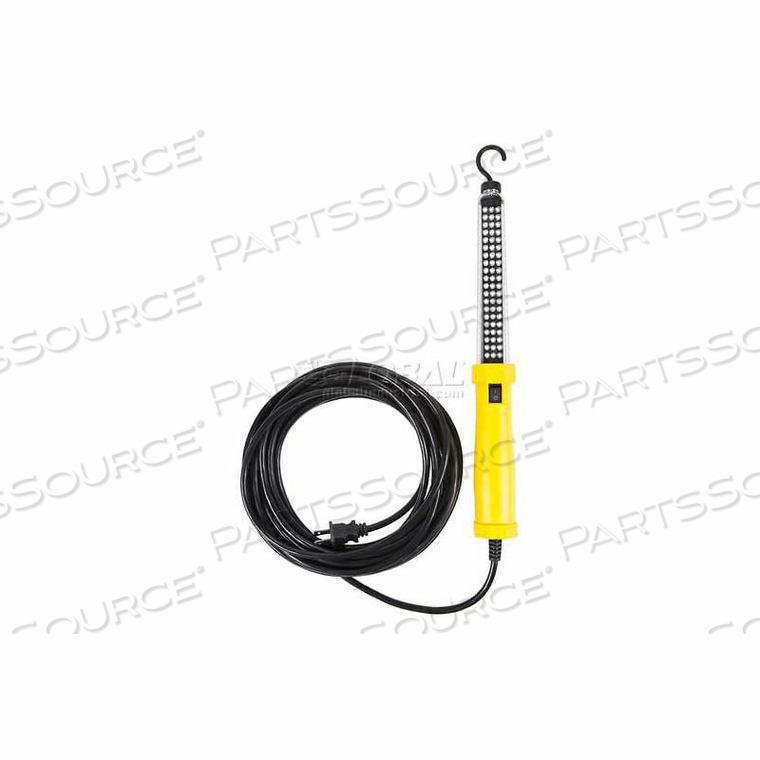 LED WORK LIGHT, 25'L CORD, 18/2 GA, YELLOW, 2-PK by Bayco
