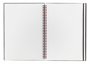 NOTEBOOK WIREBOUND by Black n' Red