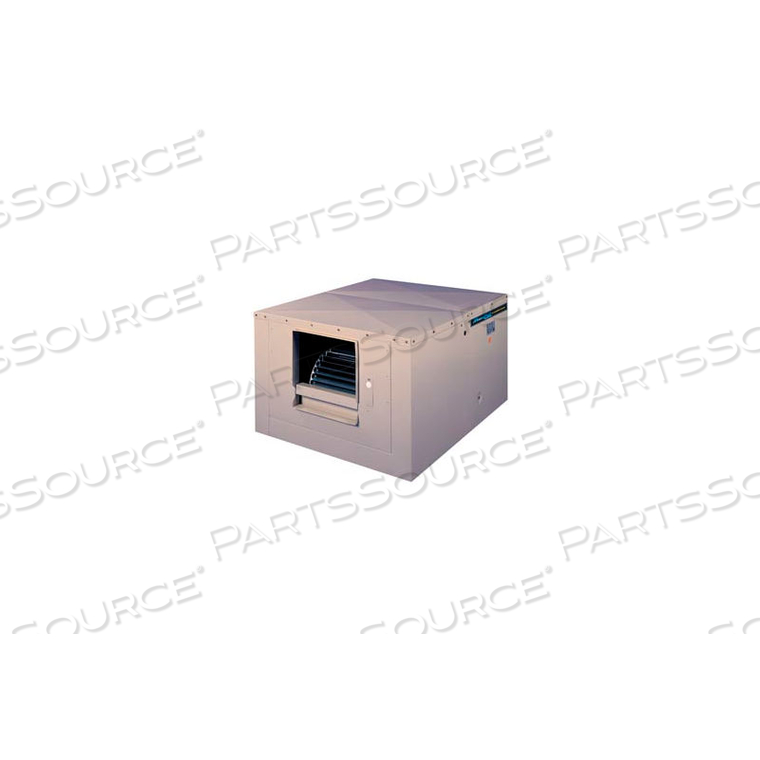 MASTERCOOL WHOLE HOUSE SIDE-DRAFT EVAPORATIVE COOLER - 5,000 CFM 230V 12" MEDIA by Champion Cooler MASTERCOOL WHOLE HOUSE SIDE-DRAFT EVAPORATIVE COOLER - 5,000 CFM 230V 12" MEDIA by Champion Cooler