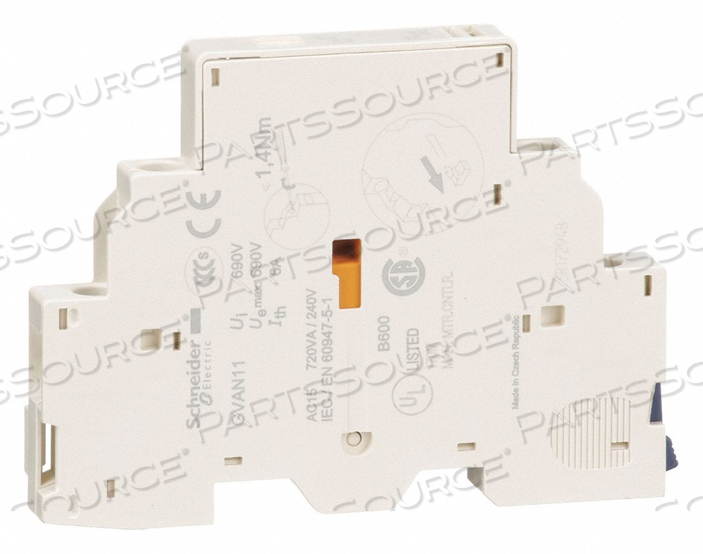 LEFT MOUNT AUX CONTACT NO/NC by Square D