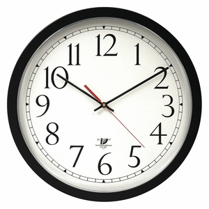 WALL CLOCK ANALOG BATTERY by Chicago Lighthouse