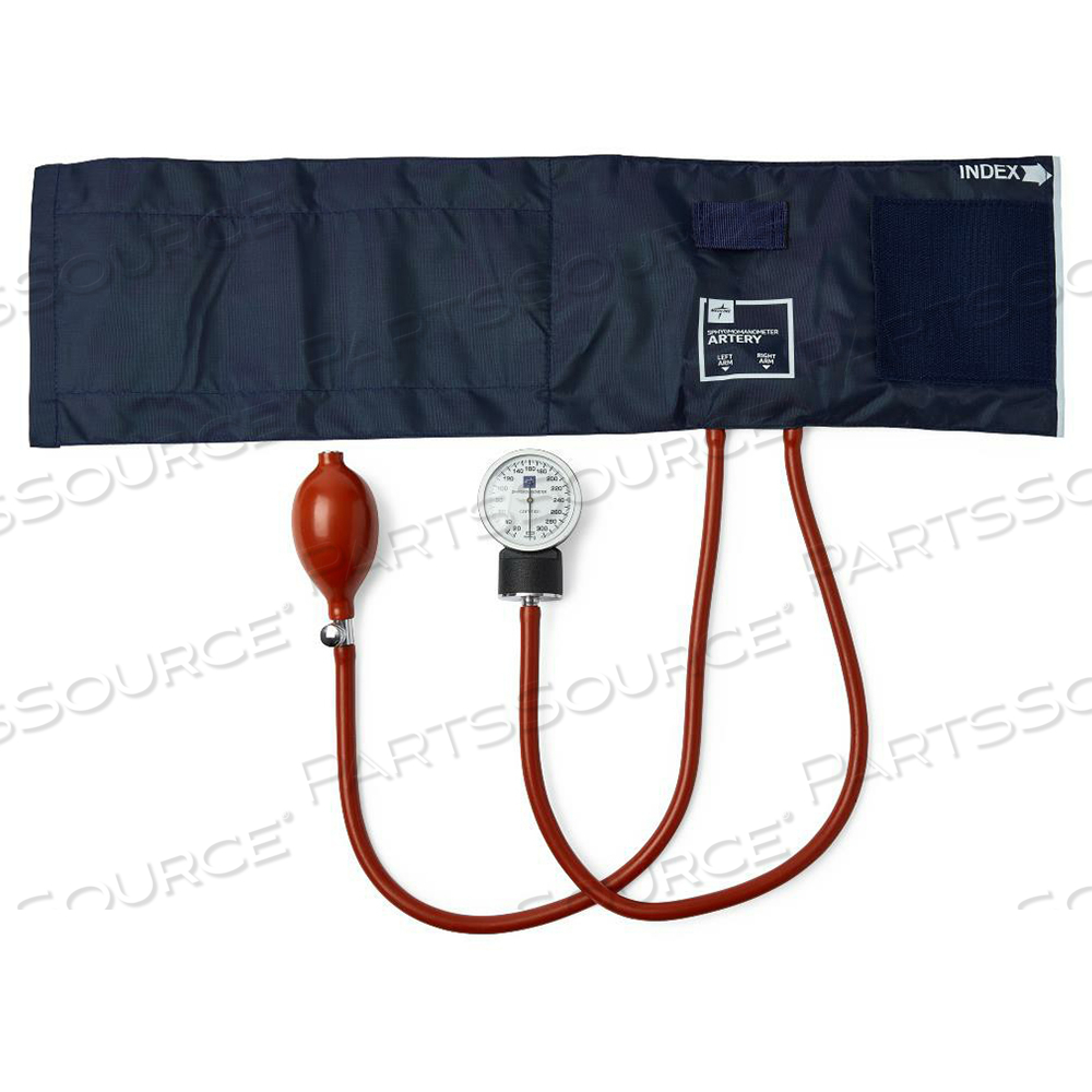 NEOPRENE HANDHELD ANEROID SPHYGMOMANOMETER, ADULT by Medline Industries, Inc.