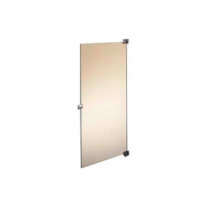 PHENOLIC BLACK CORE OUT SWING PARTITION DOOR W/HARDWARE-26"W FOLKSTONE CELESTA by Global Partitions