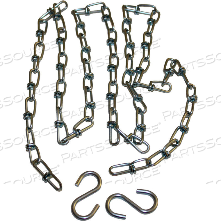 HANGING CHAIN KIT FOR U-CONFIGURATION 4.0" INFRARED HEATERS 15'L by Combustion Research Corporation HANGING CHAIN KIT FOR U-CONFIGURATION 4.0" INFRARED HEATERS 15'L by Combustion Research Corporation