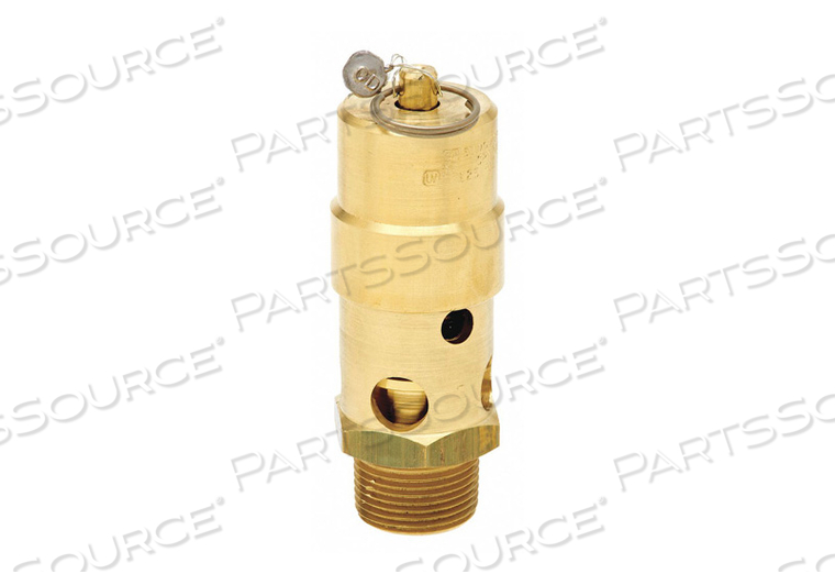 AIR SAFETY VALVE 1-1/4 INLET 75 PSI by Control Devices AIR SAFETY VALVE 1-1/4 INLET 75 PSI by Control Devices
