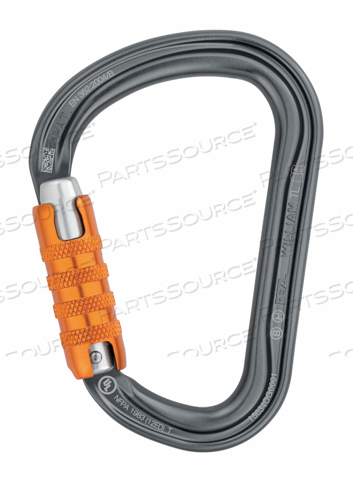 CARABINER GRAY 1-3/16 OPENING by Petzl