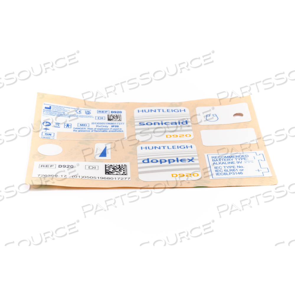 D920-P LABEL SET by Arjo Inc.