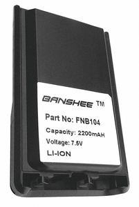 BATTERY PACK FITS MODEL FNB104 VERTEX by Banshee BATTERY PACK FITS MODEL FNB104 VERTEX by Banshee