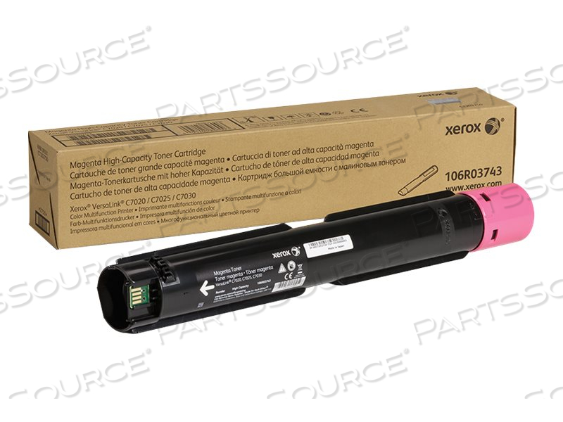 TONER CARTRIDGE, XEROX COMP VERSALINK C7020/C7025/C7030 MAGENTA 