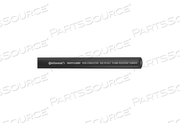 AIR HOSE 3/8 ID X 50 FT BLACK by Continental AIR HOSE 3/8 ID X 50 FT BLACK by Continental