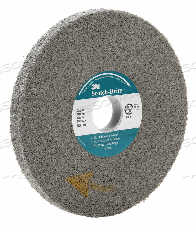 CONVOLUTE WHEEL DEBURRING 6X1/2X1 FN by 3M Consumer