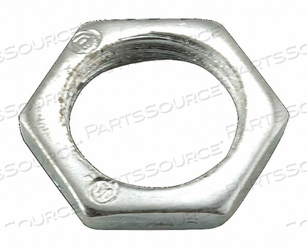LOCKNUT 3/8 IN. ZINC ELECTROPLATED STEEL by RACO LOCKNUT 3/8 IN. ZINC ELECTROPLATED STEEL by RACO